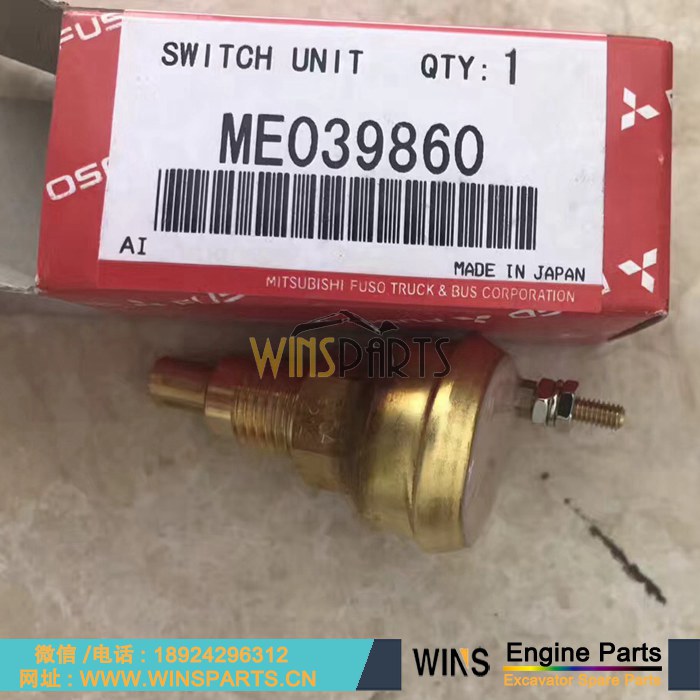 ME039860 VAME039860 三菱 发动机 水温传感器 温度感应开关