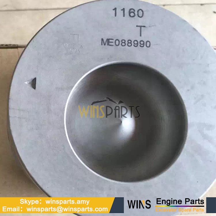 VAME088990 日本原装全新<a href=//lifecity2021.com/Engine-Mitsubishi.html target='_blank'>三菱</a> 6D34T发动机活塞 活塞环 肖 用于神钢SK200-6 SK210LC-6E SK235SRLC 挖掘机配件