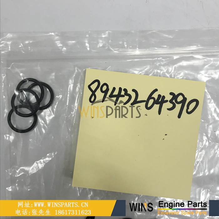 8-94326439-0 8-94326-439-0 8943264390 五十铃发动机喷油器喷油嘴O型圈垫片用于<a href=//lifecity2021.com/riliwajueji.html target='_blank'>日立</a> EX30 EX35 EX40 EX75挖掘机配件