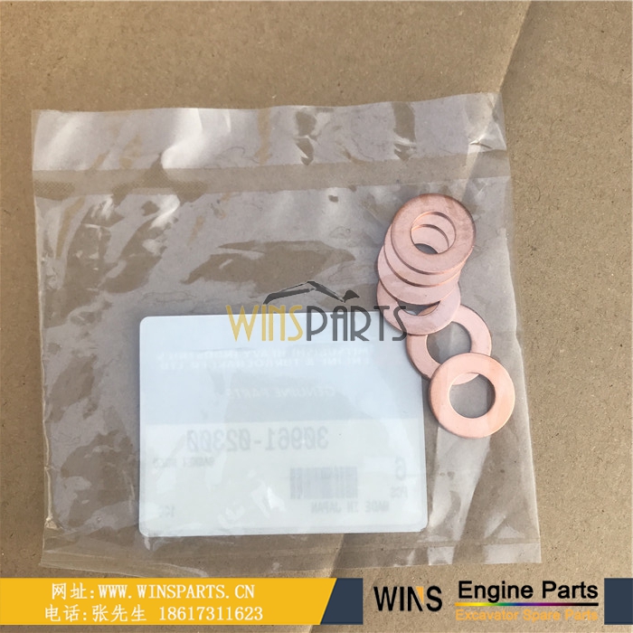 3096102300 VA3096102300 <a href=//lifecity2021.com/Engine-Mitsubishi.html target='_blank'>三菱</a>6D22 6D24 6D15 6D16 喷油器垫片油封 用于神钢SK290LC-6E SK330LC-6E SK480LC-6E挖掘机配件