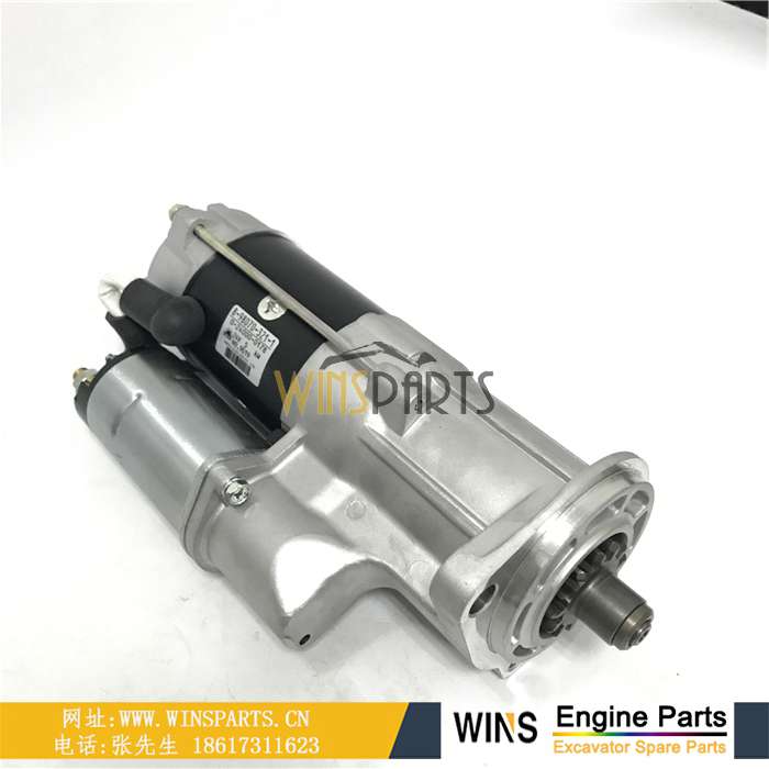 8-98070321-1 8980703211 0-24000-0178 五十铃 4HK1发动机启动马达 NIKKO 24V 5.0KW起动机用于<a href=//lifecity2021.com/riliwajueji.html target='_blank'>日立</a>ZAX200-3 ZX210-3 ZX220-3 ZX240-3 挖掘机配件