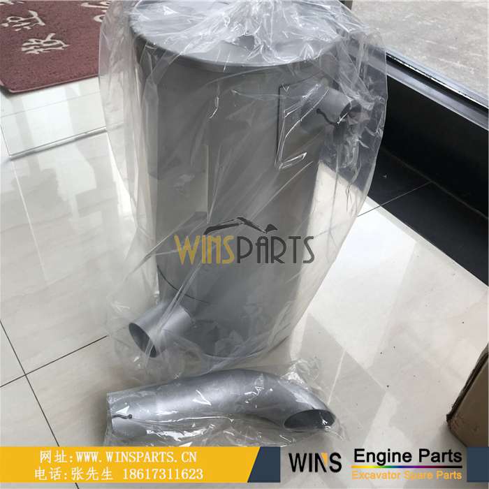 4268214 OEM 发动机 消声器 消音器 用于<a href=//lifecity2021.com/riliwajueji.html target='_blank'>日立</a> EX60-2 EX60-3 EX60LCK-3 EX60WD-2 EX75UR EX75UR-3挖掘机配件