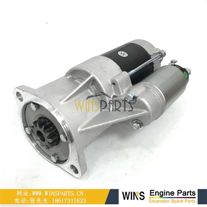 8-98045027-1 8980450271 8-98045027-2 五十铃 4JJ1启动马达总成 用于<a href=//lifecity2021.com/riliwajueji.html target='_blank'>日立</a> ZX180LC-3 ZX120-3 ZX130-3 ZX110-3 ZX160LC-3 ZX135USK-3 ZX140W-3挖掘机配件