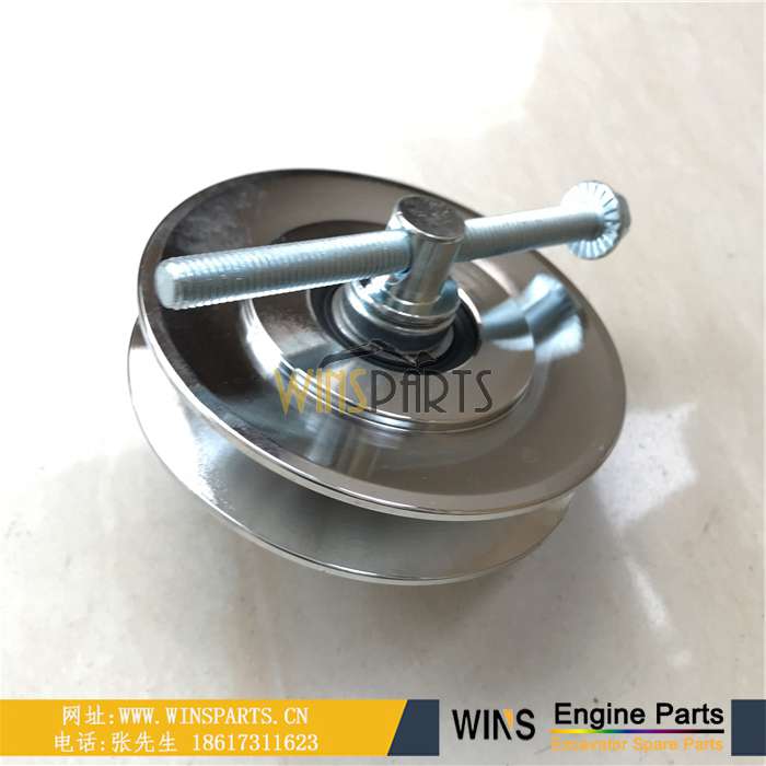 4346770 8-94399957-0 8943999570 <a href=//lifecity2021.com/riliwajueji.html target='_blank'>日立</a> 空调压缩机 皮带轮 涨紧轮 用于日立EX100-5 EX120-5 EX130H-5 EX200-5 挖掘机空调配件配件
