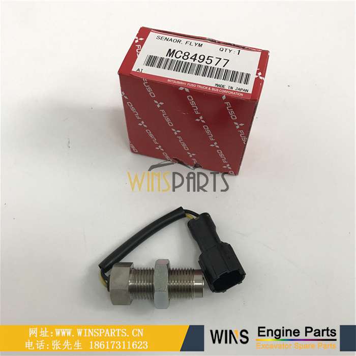 MC849577 VAMC849577 日本 <a href=//lifecity2021.com/Engine-Mitsubishi.html target='_blank'>三菱</a> 6D22 6D34 6D24 6D31 6D16 发动机 飞轮 转速传感器用于神钢 三一 纽荷兰挖掘机配件