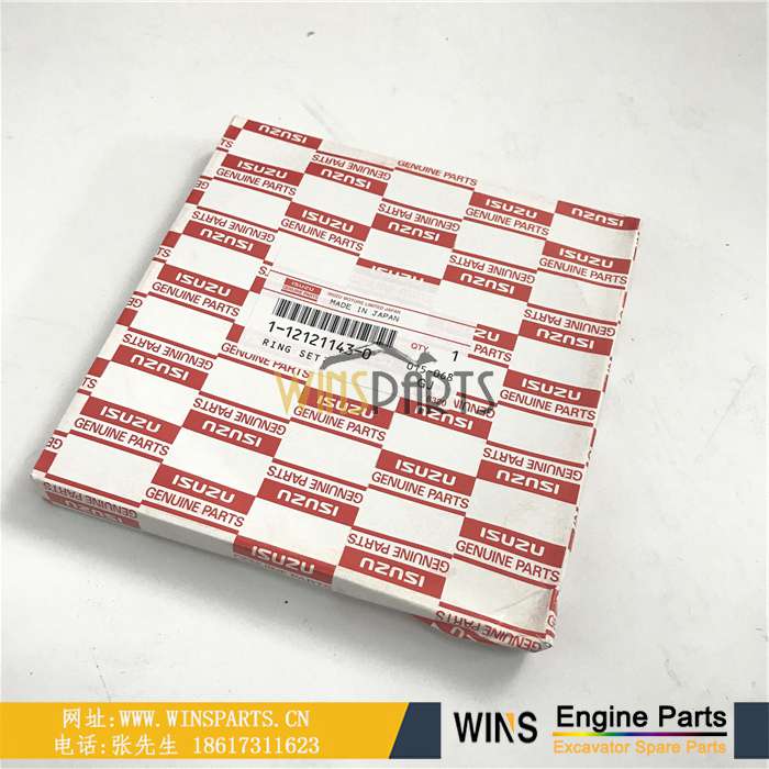 1121211430 1-12121143-0 112121-1430 1-12121-143-0 五十铃 6WG1 6WF1 6WG1T 发动机 活塞环套装 用于<a href=//lifecity2021.com/riliwajueji.html target='_blank'>日立</a>FV30 LX300-7 ZX450 ZX450H ZX450H-HHE ZX460LCH-AMS ZX460LCH-HCME ZX470-5G ZX470H-5G ZX470LC-5G ZX470LCH-5G ZX470LCR-5G ZX470R-5G ZX480MT ZX480MTH ZX500LC ZX500LCH ZX600 ZX650H ZX800 ZX850H ZX870-5G ZX870H-5G ZX870LC-5G ZX870LCH-5G ZX870LCR-5G Hitachi