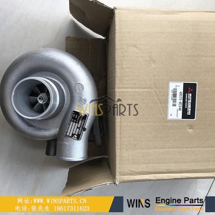 5I-8018 5I8018 49179-02340 49179-02390 原装<a href=//lifecity2021.com/Engine-Mitsubishi.html target='_blank'>三菱</a>S6K卡特3066 发动机增压器 用于卡特 320C 320D 323D 挖掘机维修配件