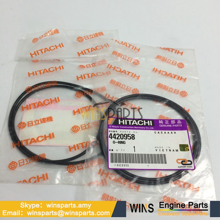4420958 <a href=//lifecity2021.com/riliwajueji.html target='_blank'>日立</a>行走马达 油封 密封圈 O型圈 橡胶圈 用于日立