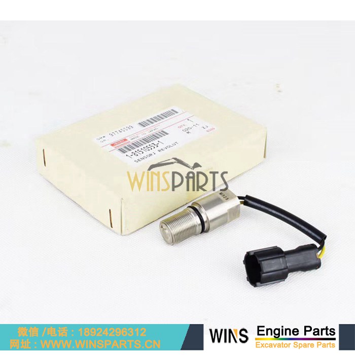 1-81510553-1 1-81510553-0 1815105530 1815105531原装五十铃 6BG1 6BD1T 6BG1 6BD1发动机 曲轴 转速传感器 飞轮 传感器用于<a href=//lifecity2021.com/riliwajueji.html target='_blank'>日立</a>配件