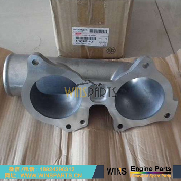 8943903192 8-94390319-2 8-94390-319-2 894390-3192 原装日本 上海 五十铃 6HK1 发动机 进气歧管用于<a href=//lifecity2021.com/riliwajueji.html target='_blank'>日立</a>ZX350LL ZX350MTH ZX350W ZX360LC ZX370MTH 挖掘机配件