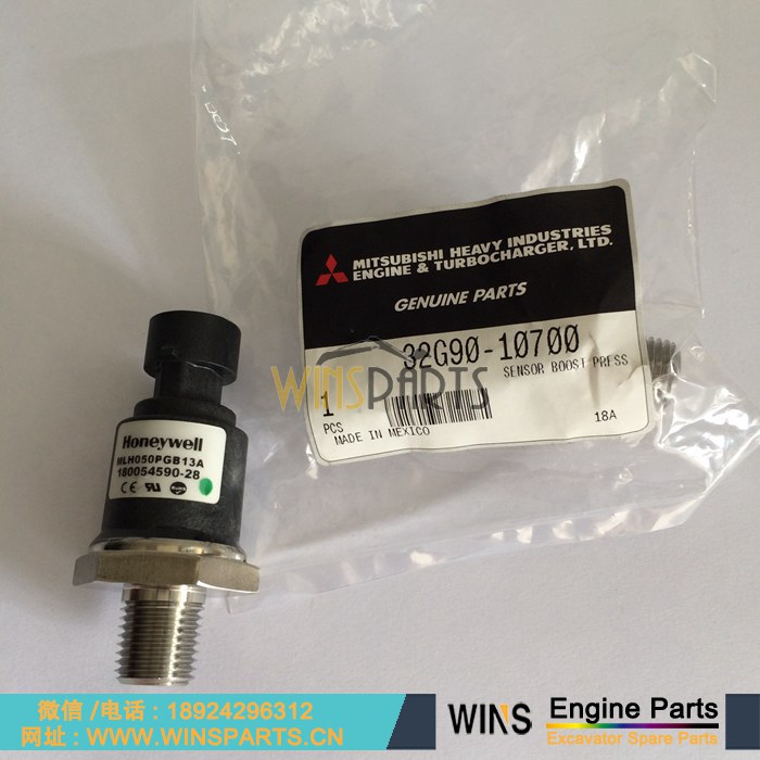 32G90-10700 32G9010700 VA32G9010700 正品<a href=//lifecity2021.com/Engine-Mitsubishi.html target='_blank'>三菱</a>D04fr发动机 增压压力传感器 用于神钢SK130-8 Sk140-8 Sk135sr Sk140sr挖掘机配件