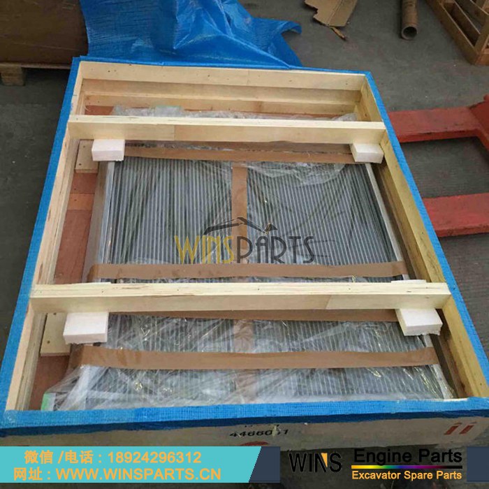 4466041 <a href=//lifecity2021.com/riliwajueji.html target='_blank'>日立</a> 液压油冷却器 液压油散热器 用于 约翰迪尔 ZX500LC ZX470LC ZX450 ZX470R-5G 挖掘机 配件