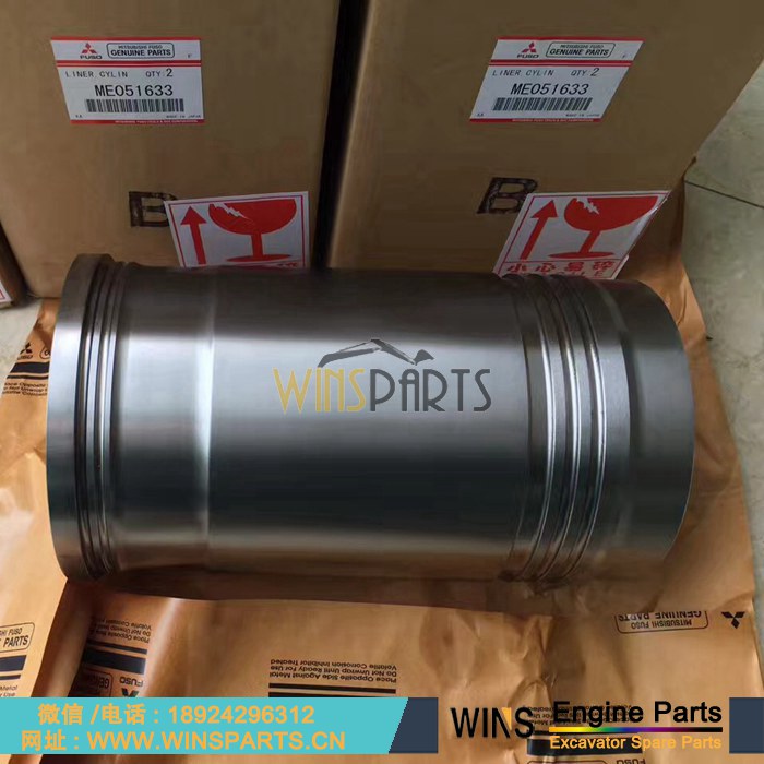 ME051633 VAME051633 VAME051632 132312A1 132313A1 VAME051634 ME051632 ME051634 原装日本 <a href=//lifecity2021.com/Engine-Mitsubishi.html target='_blank'>三菱</a> 6D24-TEB 6D22 6D24 6D22-TC 发动机 活塞 缸套 缸筒 用于神钢 SK400LC SK480LC-6E SK480-6 挖掘机配件