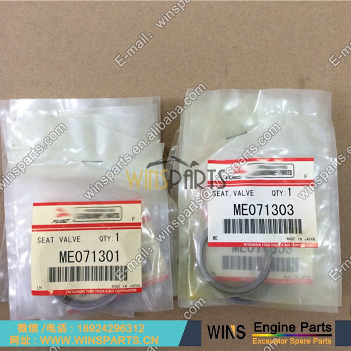 ME071301 ME071303 VAME071301 VAME071303 <a href=//lifecity2021.com/Engine-Mitsubishi.html target='_blank'>三菱</a> 6D15 6D16 6D16T 6D17发动机 进气门 排气门 座圈 密封圈 用于神钢SK290LC-6E SK330LC-6E SK290LC SK330LC 挖掘机配件