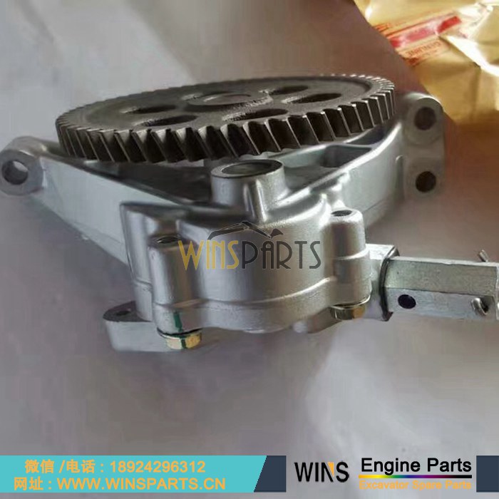 ME074253 VAME074253 原装 <a href=//lifecity2021.com/Engine-Mitsubishi.html target='_blank'>三菱</a> 6D16T 6D16 发动机机油泵 齿轮泵用于神钢SK330LC-6E SK330-6E SK330-6 挖机配件