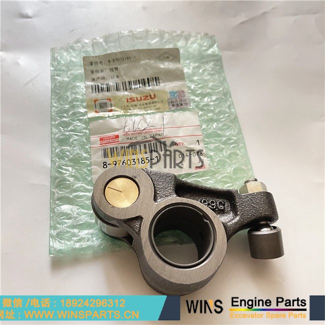 8-97603184-1 8976031841 8-97603185-1 8976031851 原装日本 五十铃6UZ1XZSA 6UZ1 发动机凸轮轴 进气门 排气门 摇臂 支架 用于<a href=//lifecity2021.com/riliwajueji.html target='_blank'>日立</a> ZX470H-5B ZX470-5B 约翰迪尔挖掘机配件