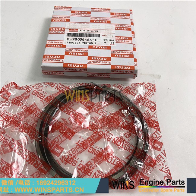 8-98056464-0 8980564640 8-98056464-1 8980564641 原装日本五十铃 6UZ1 发动机 活塞环 用于<a href=//lifecity2021.com/riliwajueji.html target='_blank'>日立</a> ZX470LC-5B ZX470LCH-5B ZX470LCR-5B ZX470R-5B 挖机配件
