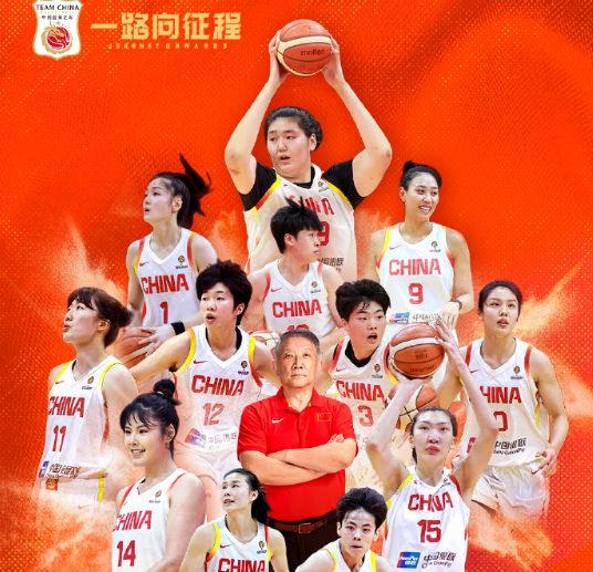 中国女篮抽中“死亡小组”迎战美国意大利捷克
